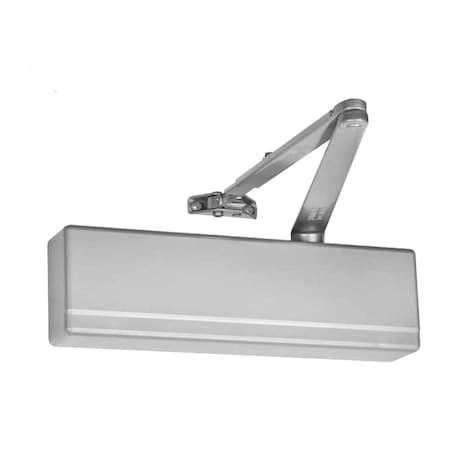 Sargent Surface Door Closer, Standard Parallel Arm, Thru Bolts, Sprayed Aluminum Enamel 351-P9 TB EN
